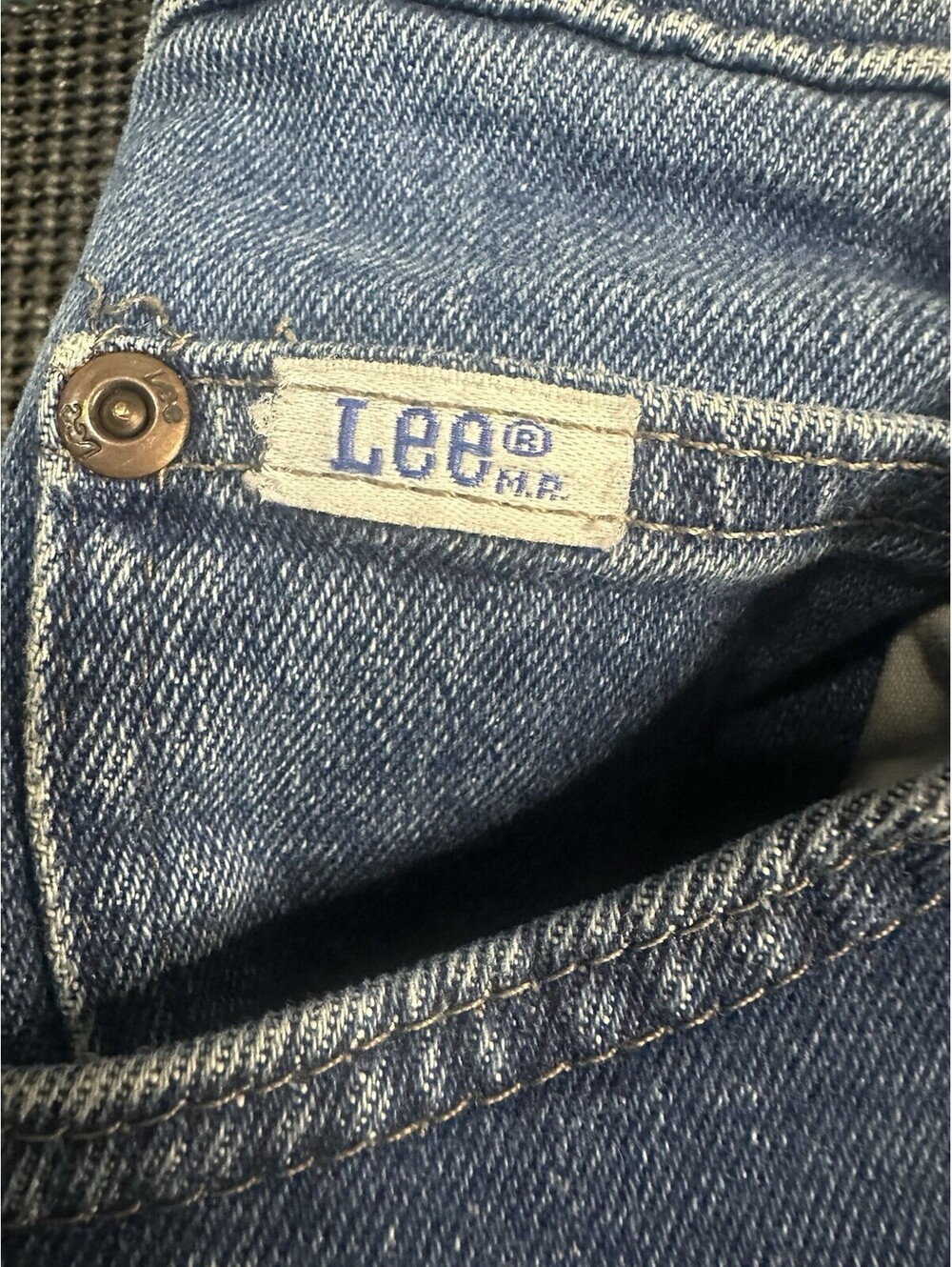 Vintage Lee MR Mom Jeans Women’s 32x29 High Rise Tapered Leg USA 90s Denim